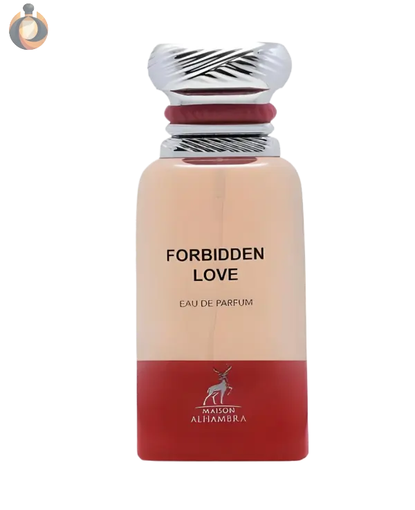 Maison Alhambra Forbidden Love – ein verführerischer Duft in einem eleganten, luxuriösen Flakon.