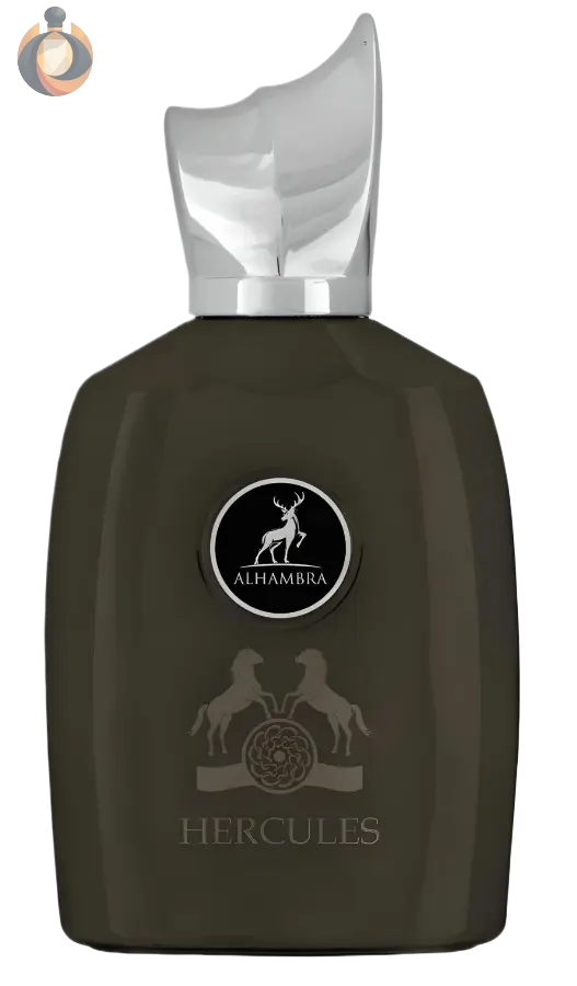 Maison Alhambra Hercules kombiniert holzige und würzige Noten für einen intensiven, langanhaltenden Duft. Perfekt für den selbstbewussten Mann.