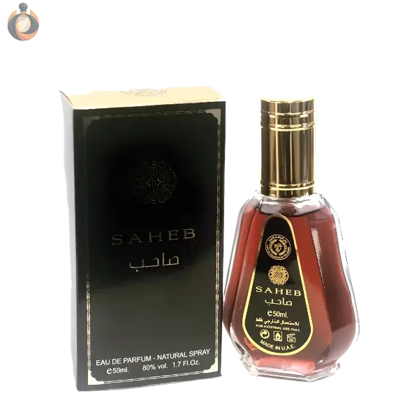 Saheb Eau de Parfum – intensiver orientalischer Herrenduft mit Oud, Amber und würzigen Noten im traditionellen arabischen Design von Oudara