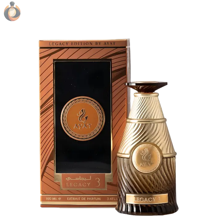 Ayat Legacy 3 Parfum – intensiver orientalischer Unisexduft mit Oud, Gewürzen und warmen holzigen Noten im luxuriösen Design von Oudara