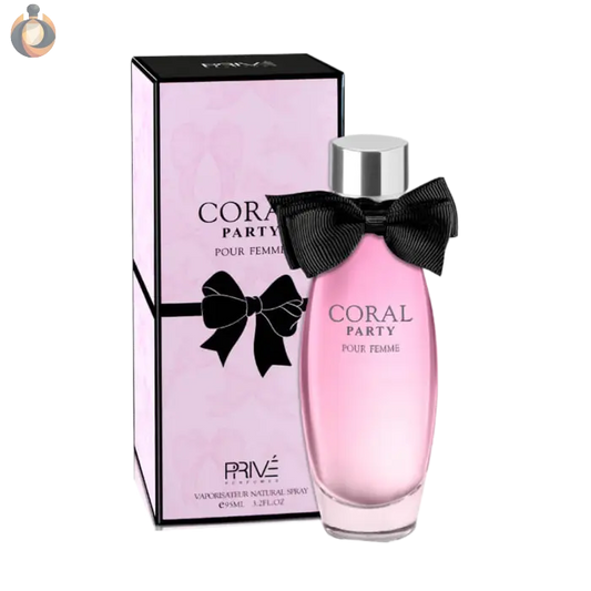 Emper Prive Coral Party – ein lebendiger, sommerlicher Duft in einem stilvollen, farbenfrohen Flakon.