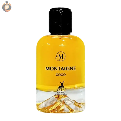 Maison Alhambra Montaigne Coco Parfüm – ein raffinierter Duft mit einer harmonischen Mischung aus floralen und cremigen Noten.