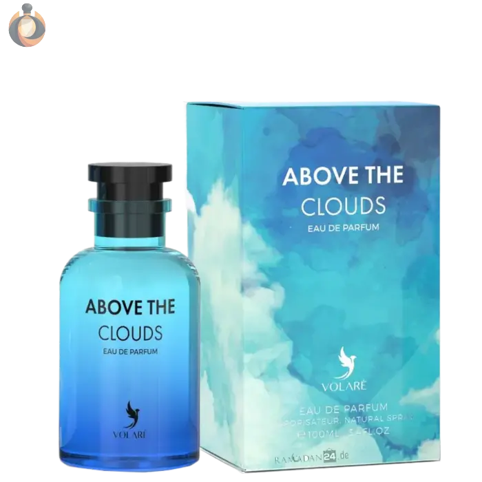 Volare Above the Clouds Parfum – luftiger Unisexduft mit pudrigen, floralen und ozonischen Noten im hellen, schwebenden Design von Oudara